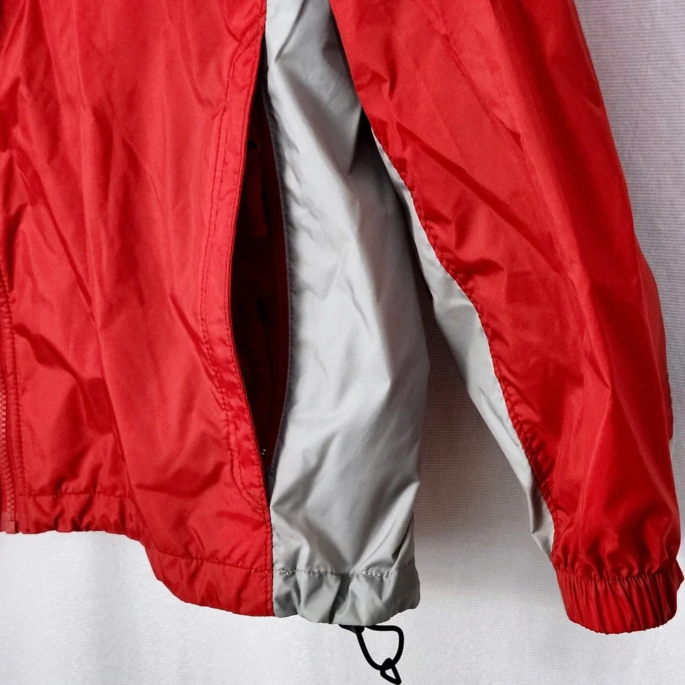 Columbia Sportswear Ohio State Buckeyes Hooded Packable Windbreaker Jacket Large